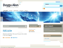 Tablet Screenshot of duyguakin.com